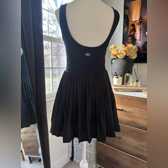 Alo Soft Tennis Pleated Dress - Picture 1 of 9